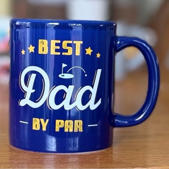 Other - BEST DAD BY PAR 20oz Ceramic Mug 🏌️🏆☕️